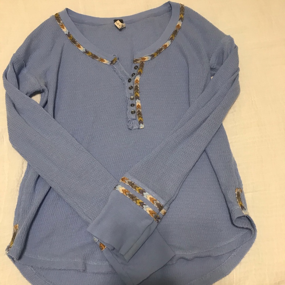 Free People Henley thermal
